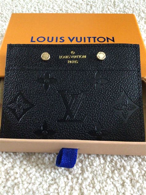 Louis Vuitton empreinte card holder